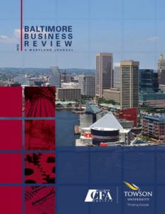 Baltimore Business Review magazine cover