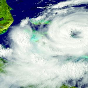 satellite images of a hurricane