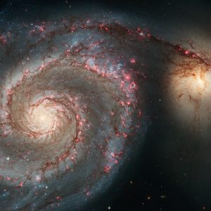 Hubble Space Telescope image of M51 The Whirlpool Galaxy