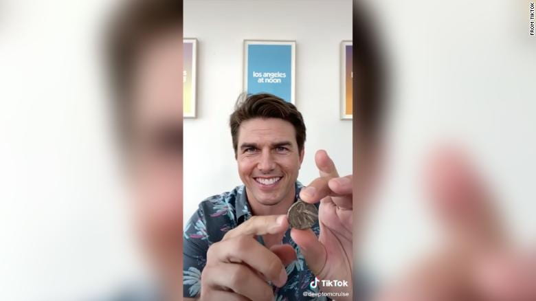 This looks like Tom Cruise doing a coin trick, but it&#39;s actually a deepfake created by Chris Umé.