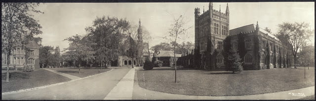 Princeton, 1909 -- picture from The Library of Congress.